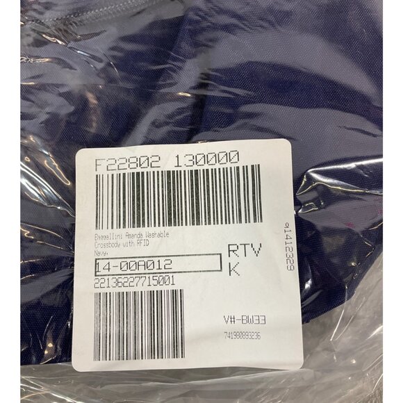 Baggallini Handbags - Baggallini Amanda Navy Crossbody Bag - RFID Safe, Washable, with Adjustable Stra